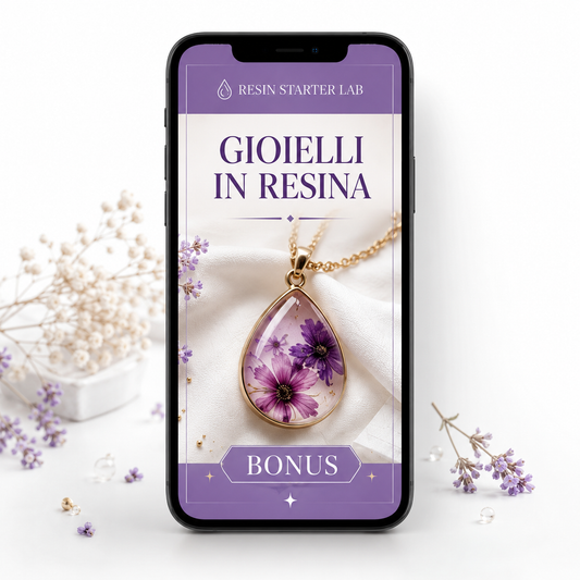 Gioielli in resina
